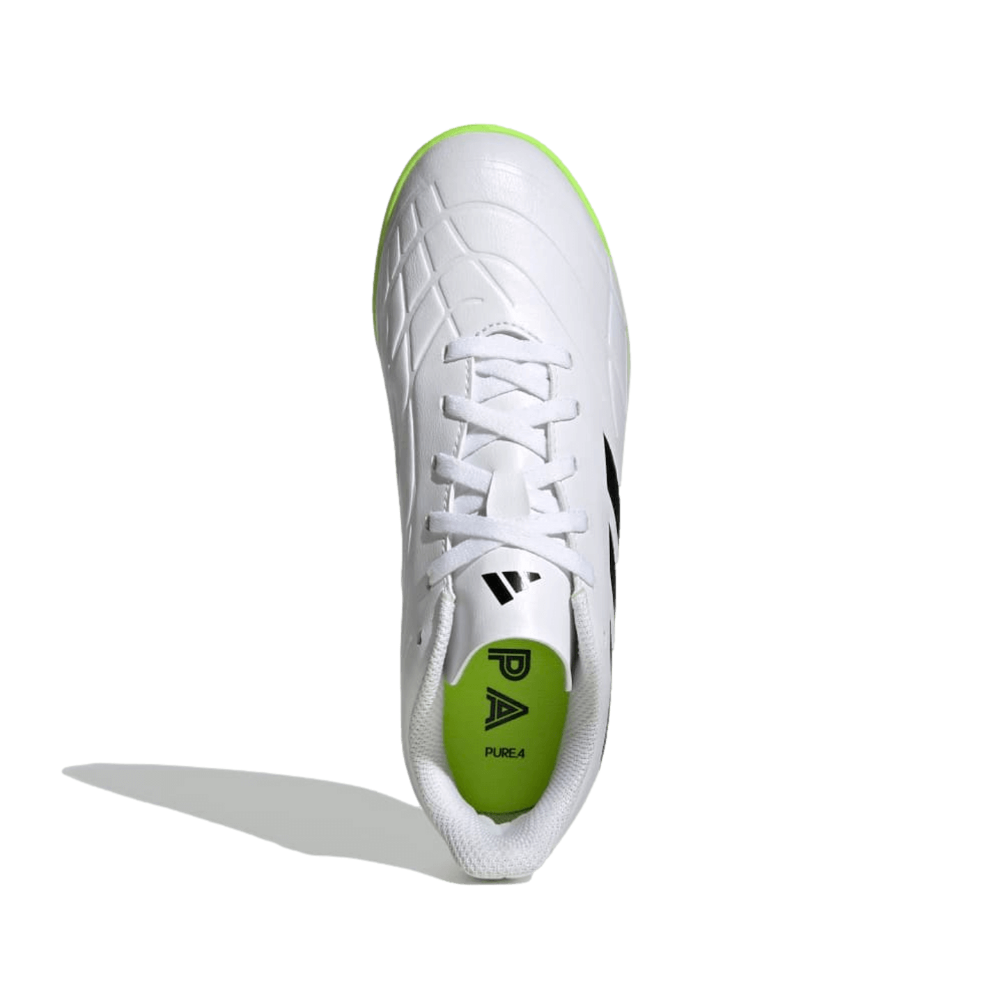 Adidas Copa Pure.4 Youth Indoor Shoes Soccer GZ2552 White Stefans Soccer Adidas Copa Pure.4 Youth Indoor Shoes Soccer GZ2552 White Stefans Soccer