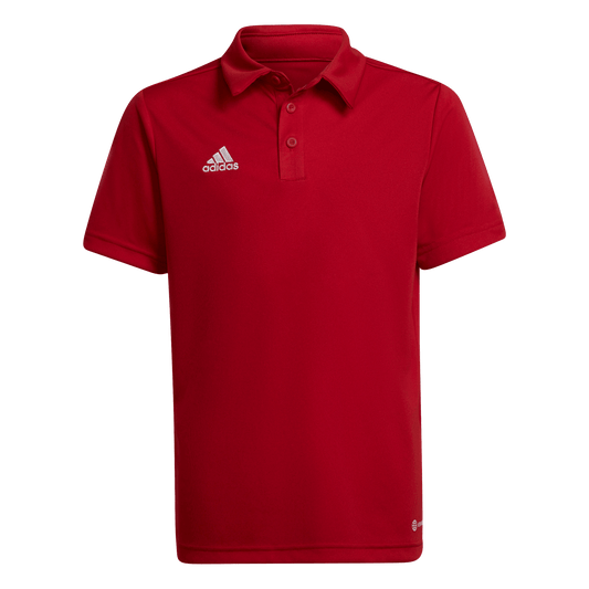 adidas Youth Entrada 22 Polo Shirt - Red H57495