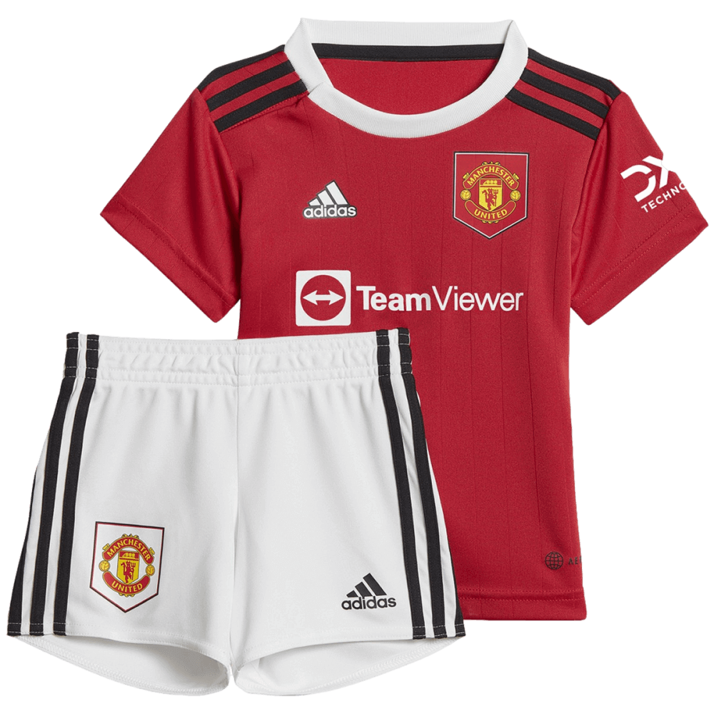 Adidas Manchester United 22/23 Infant Home Mini Kit