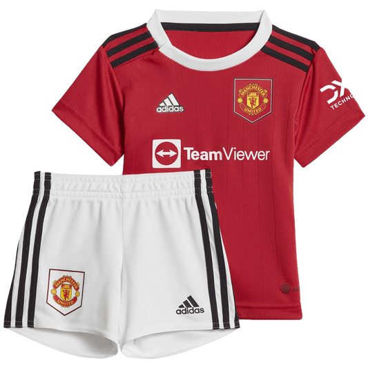 Adidas Manchester United 22/23 Infant Home Mini Kit