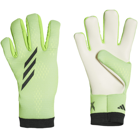 Adidas X Training Youth Soccer Goalkeeper Gloves - Yellow HC0602