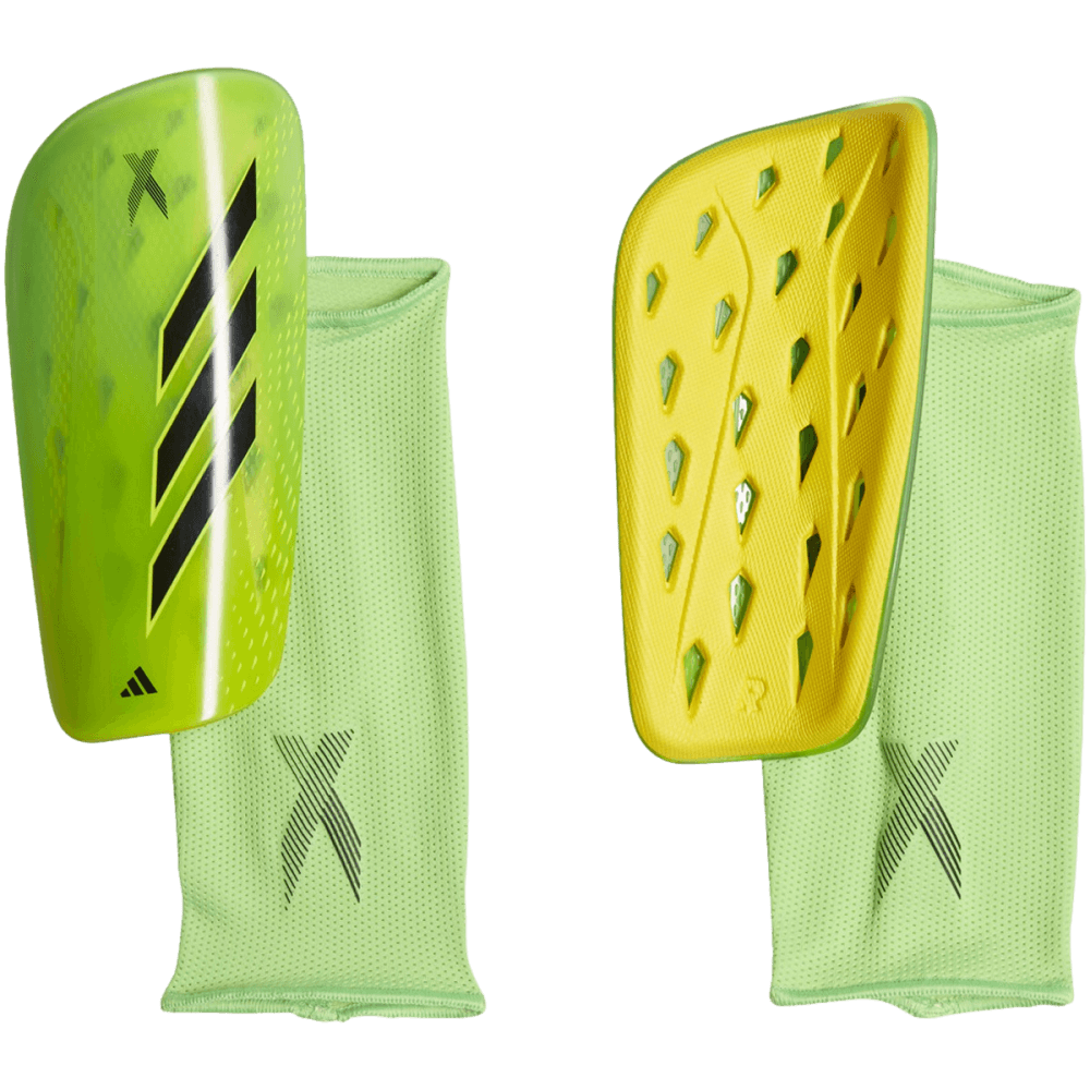 Adidas X League Soccer Shin Guards - Green