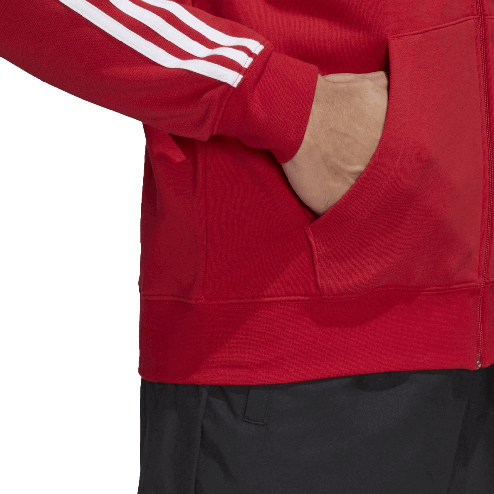 Adidas Manchester United 22/23 3-Stripe Full Zip Hoodie