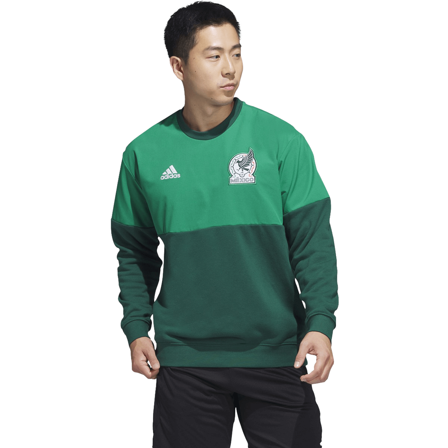 Adidas Mexico DNA Woven Crew Sweatshirt