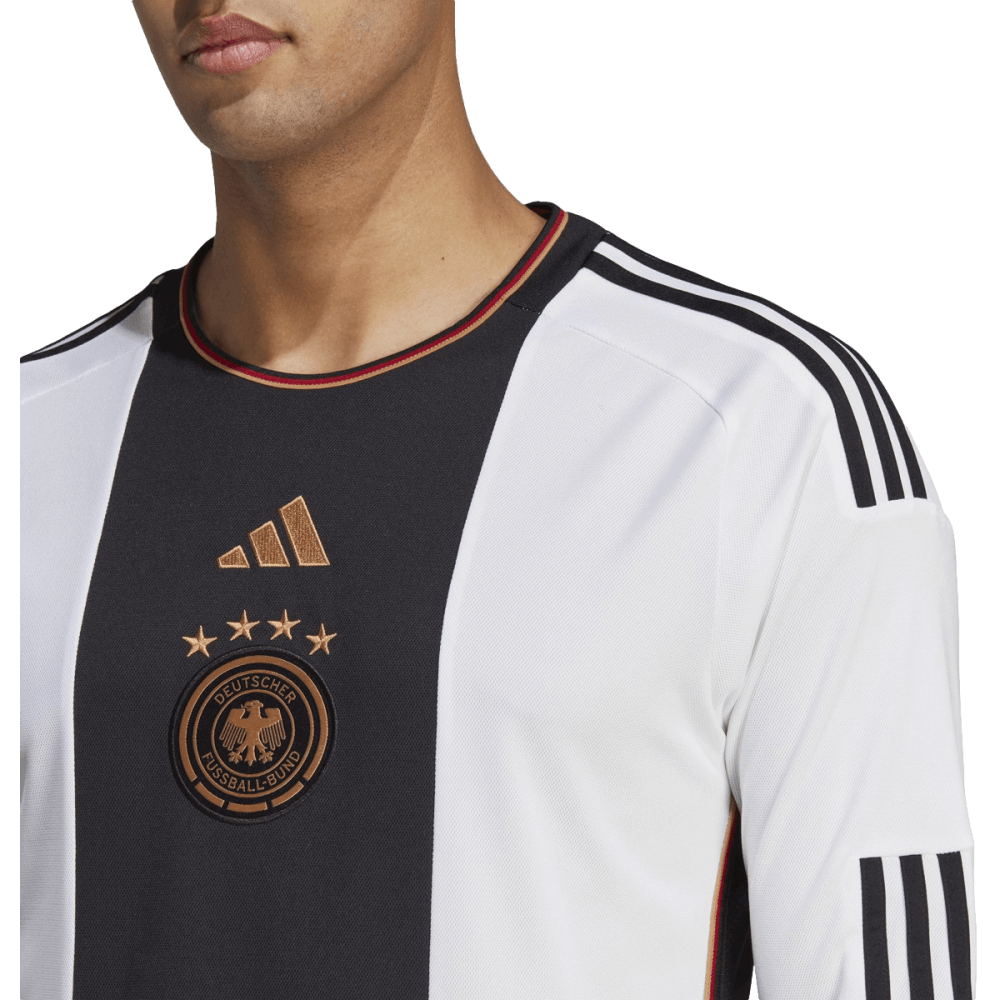 Adidas Germany 2022 Home Long Sleeve Jersey