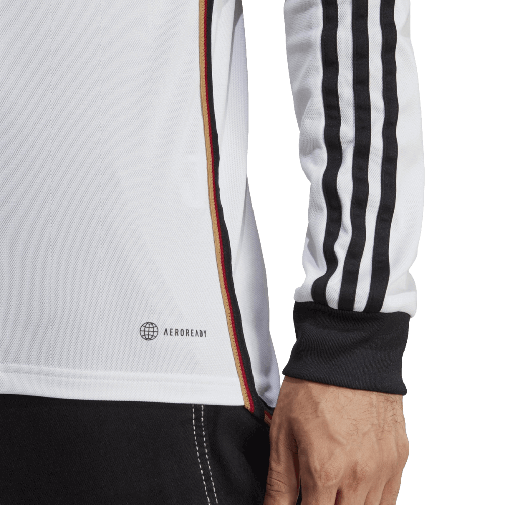 Adidas Germany 2022 Home Long Sleeve Jersey