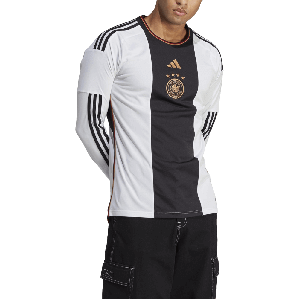 Adidas Germany 2022 Home Long Sleeve Jersey