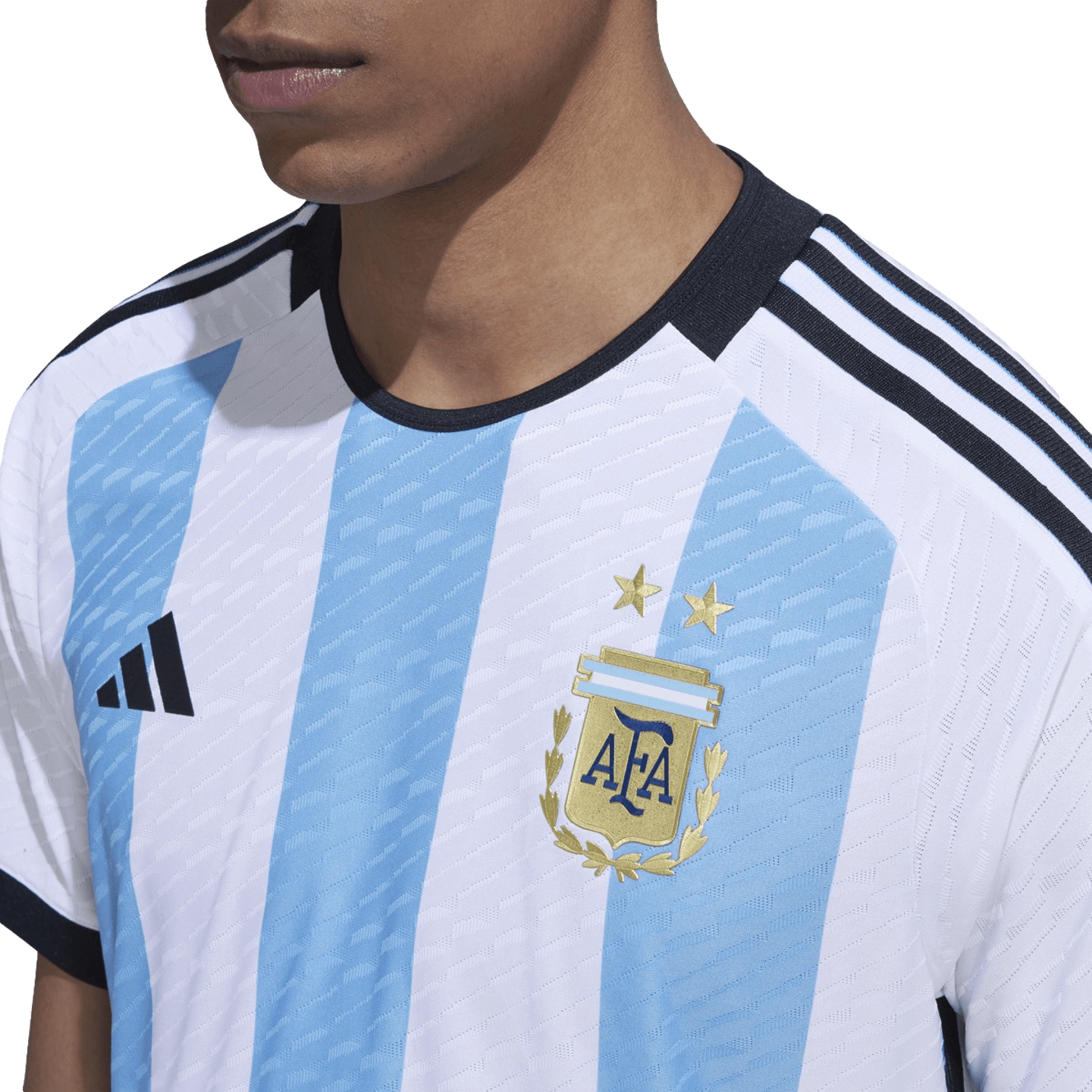 Camiseta local auténtica de Argentina 2022 de Adidas