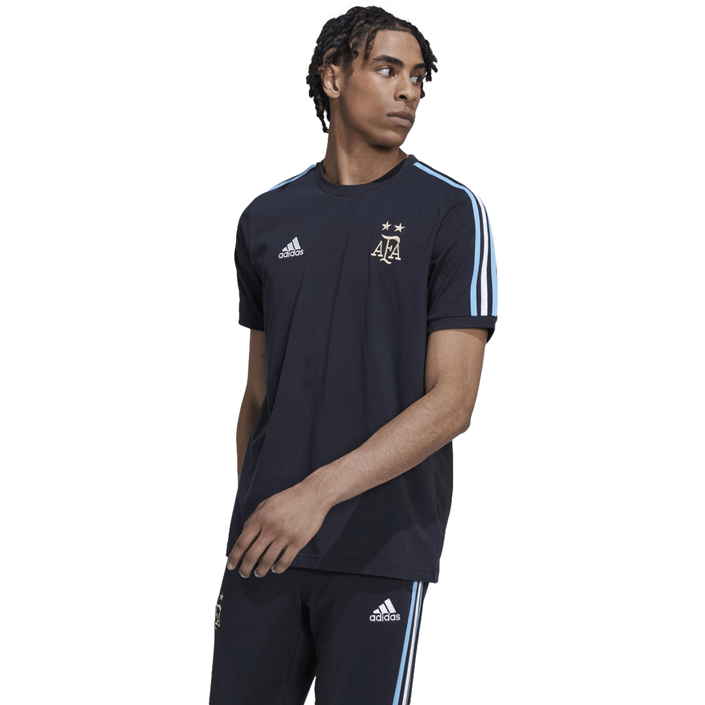 Adidas Argentina DNA 3-Stripe Tee HF3949