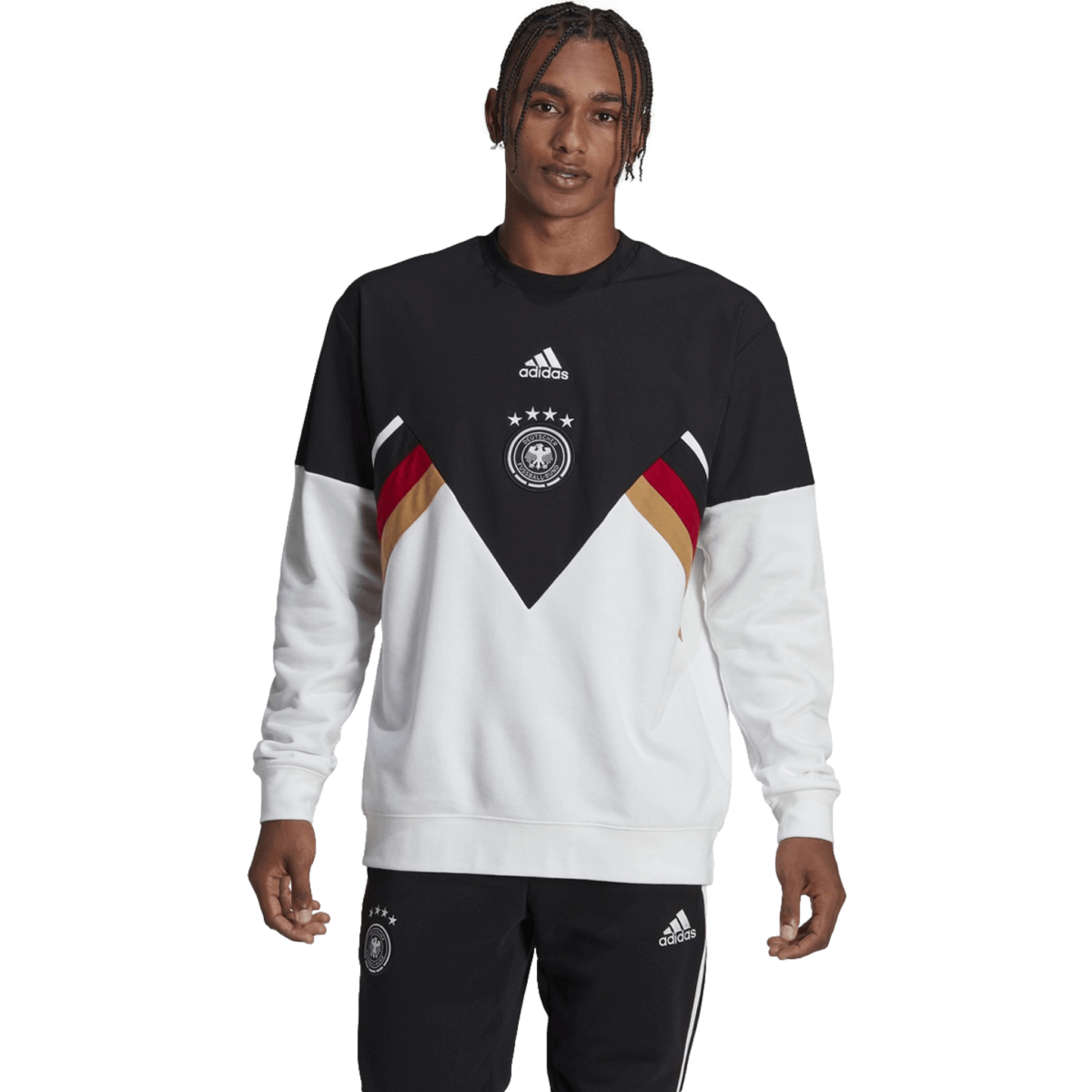 Adidas Germany 22 Icon Crew Sweatshirt