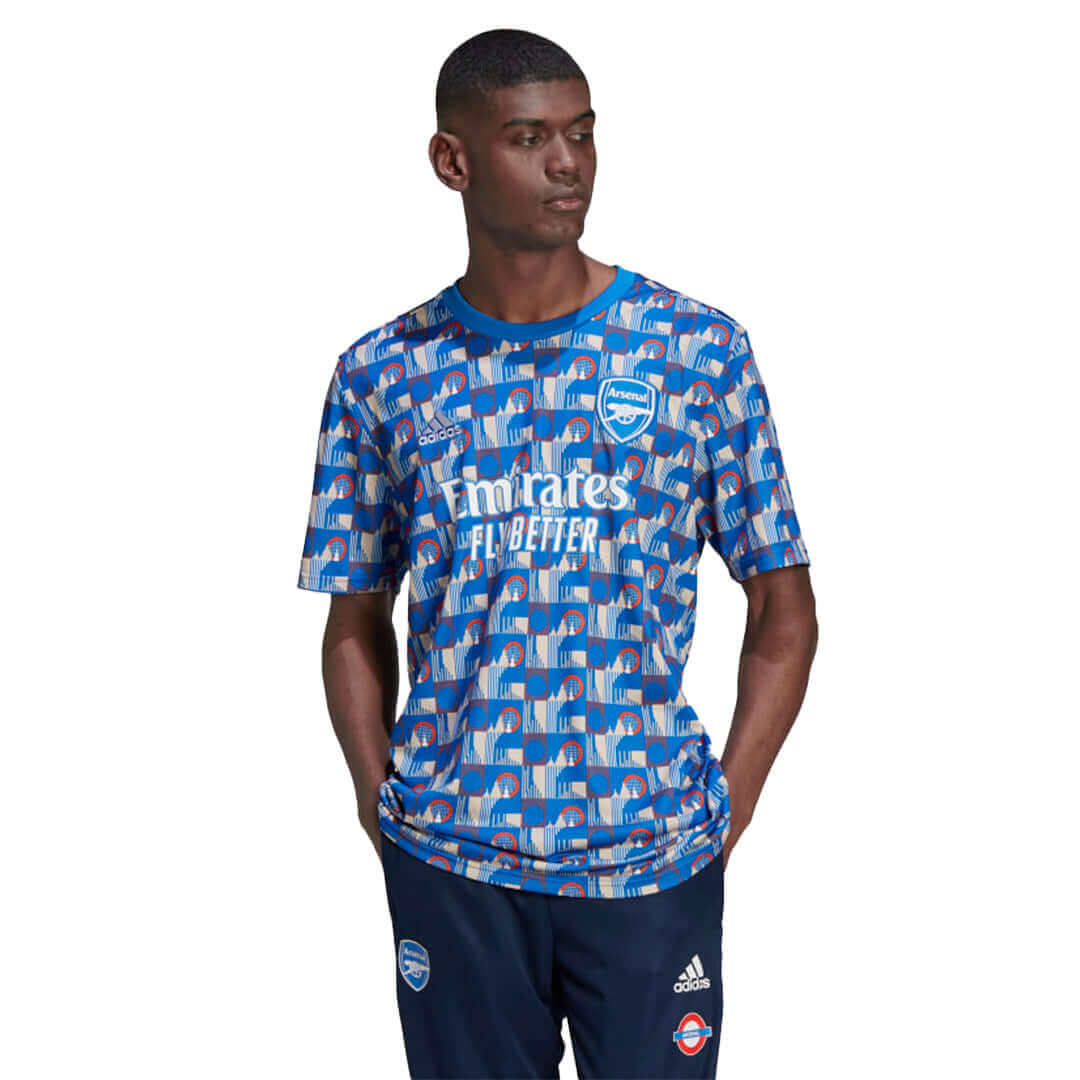 Adidas Arsenal x TFL Transport for London Prematch Jersey