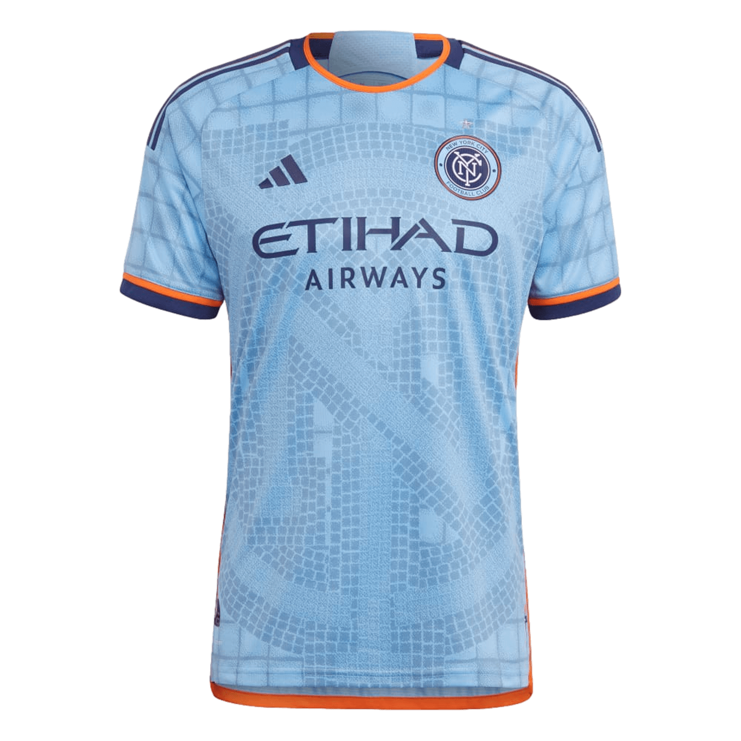 Camiseta local auténtica del New York City FC 23/24 de Adidas