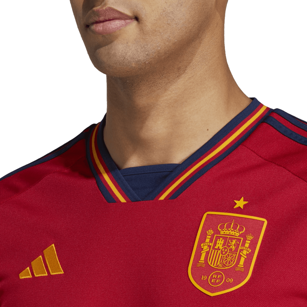 Adidas Spain 2022 Home Jersey