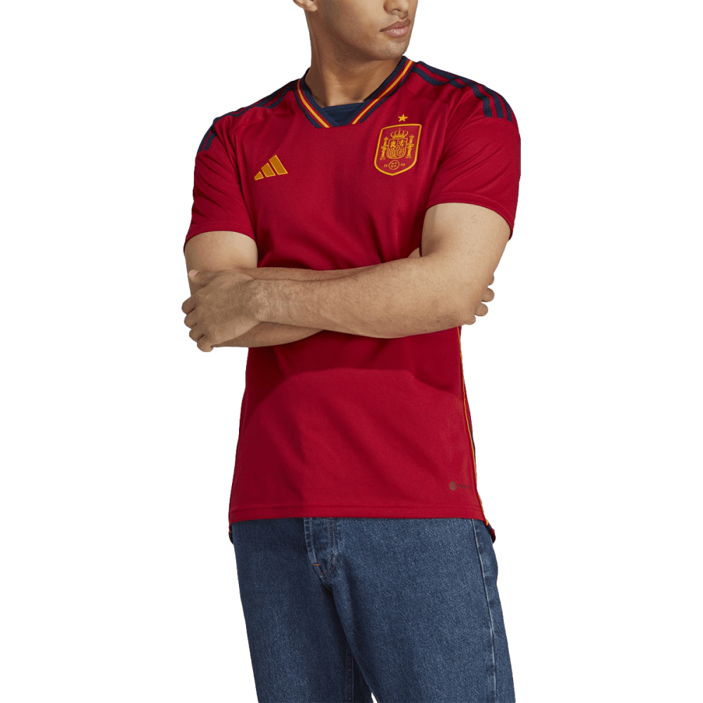 Adidas Spain 2022 Home Jersey