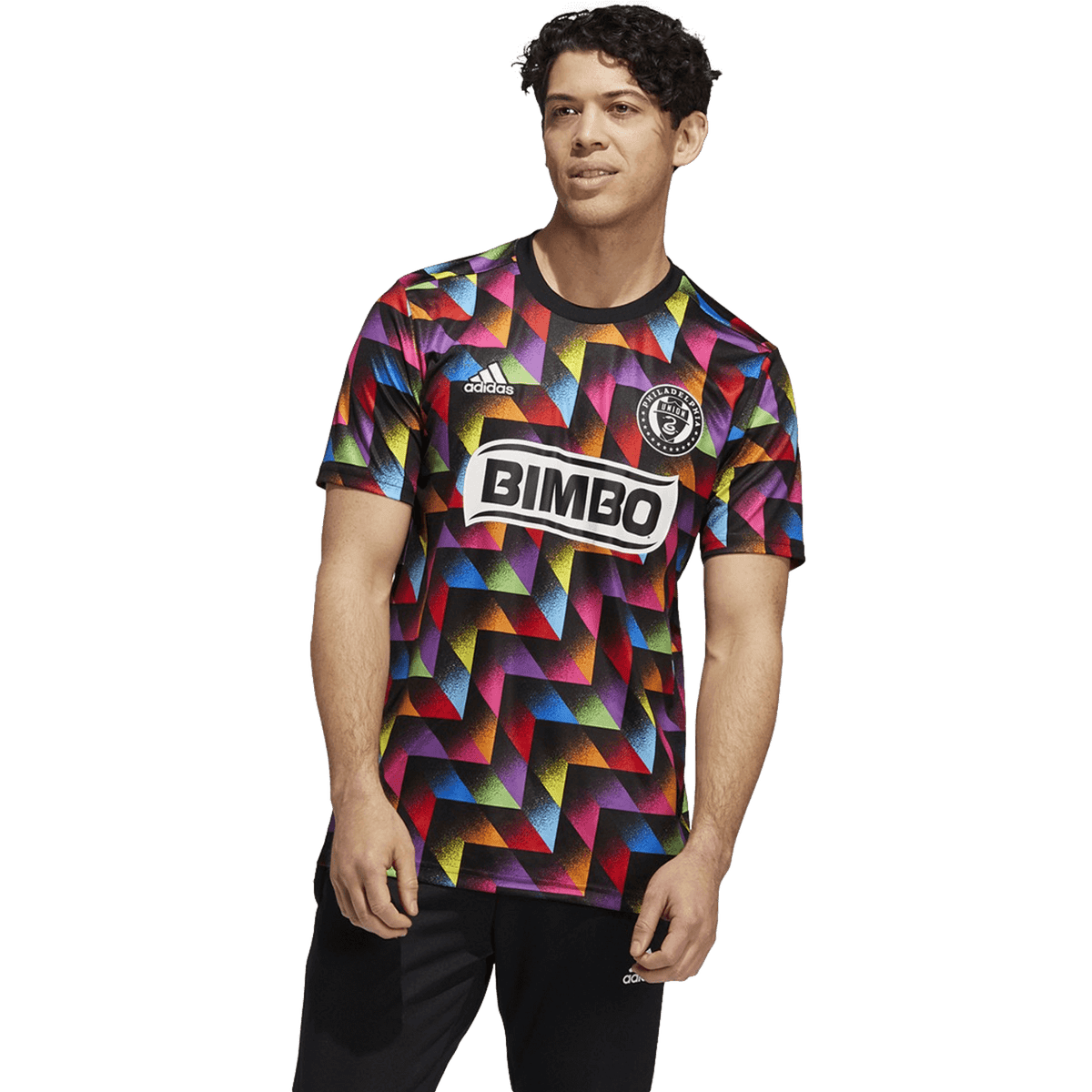 Lgbt Addias Adidas Philadelphia Union LGBT Pride Pre-Match Jersey – Stefans Soccer