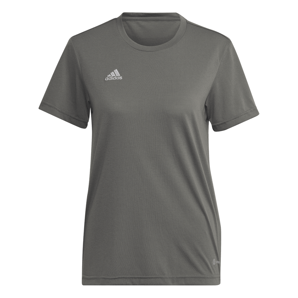 adidas Women's Entrada 22 Poly T-Shirt - Grey HN5912