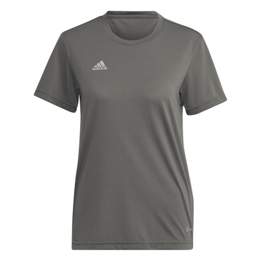 adidas Women's Entrada 22 Poly T-Shirt - Grey HN5912