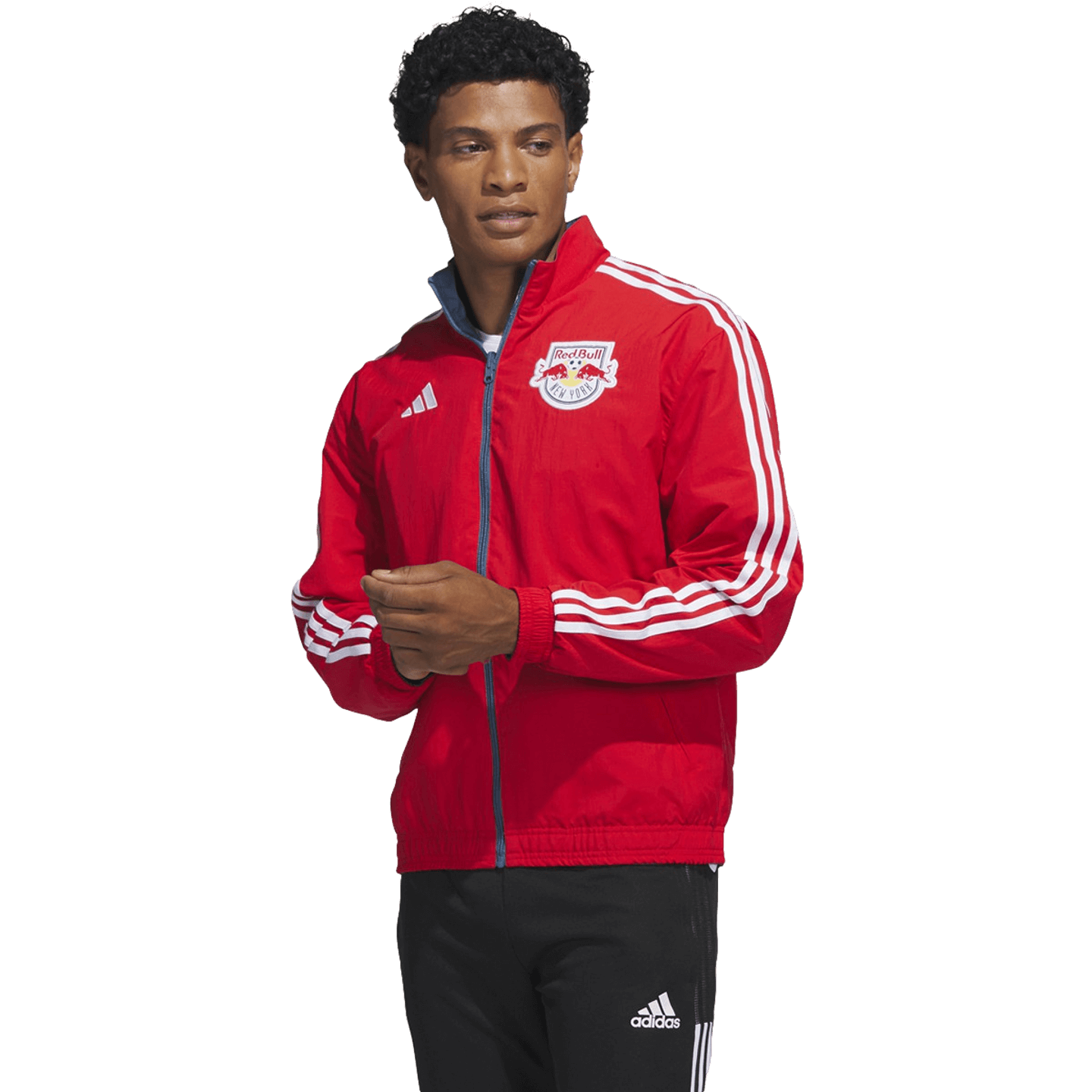 Chaqueta reversible Anthem de los New York Red Bulls de Adidas