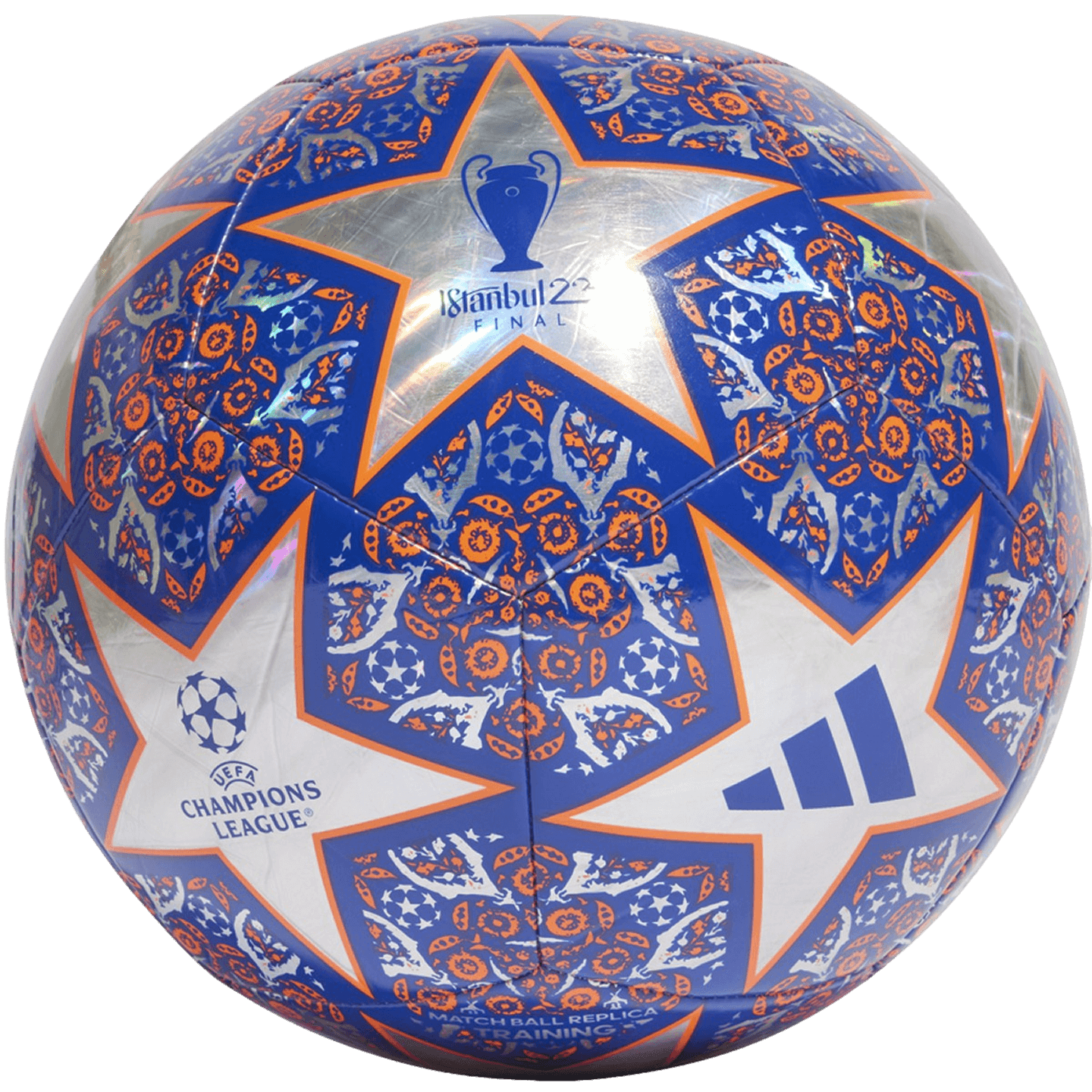 Adidas UCL Istanbul Training Hologram Foil Soccer Ball