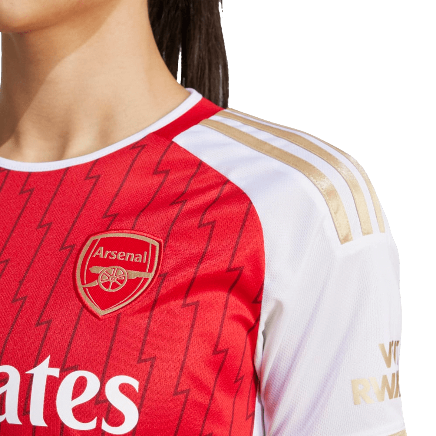 Camiseta local Adidas Arsenal 23/24 para mujer