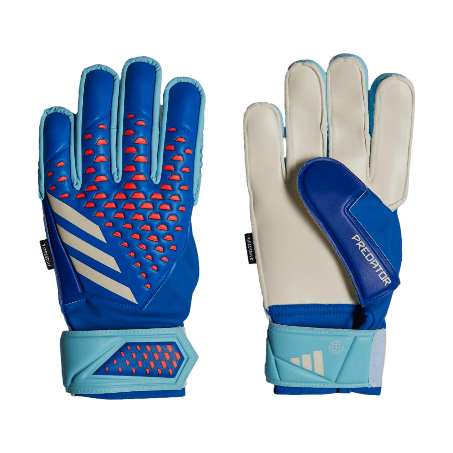 Guantes de portero para jóvenes Adidas Predator Match Fingersave