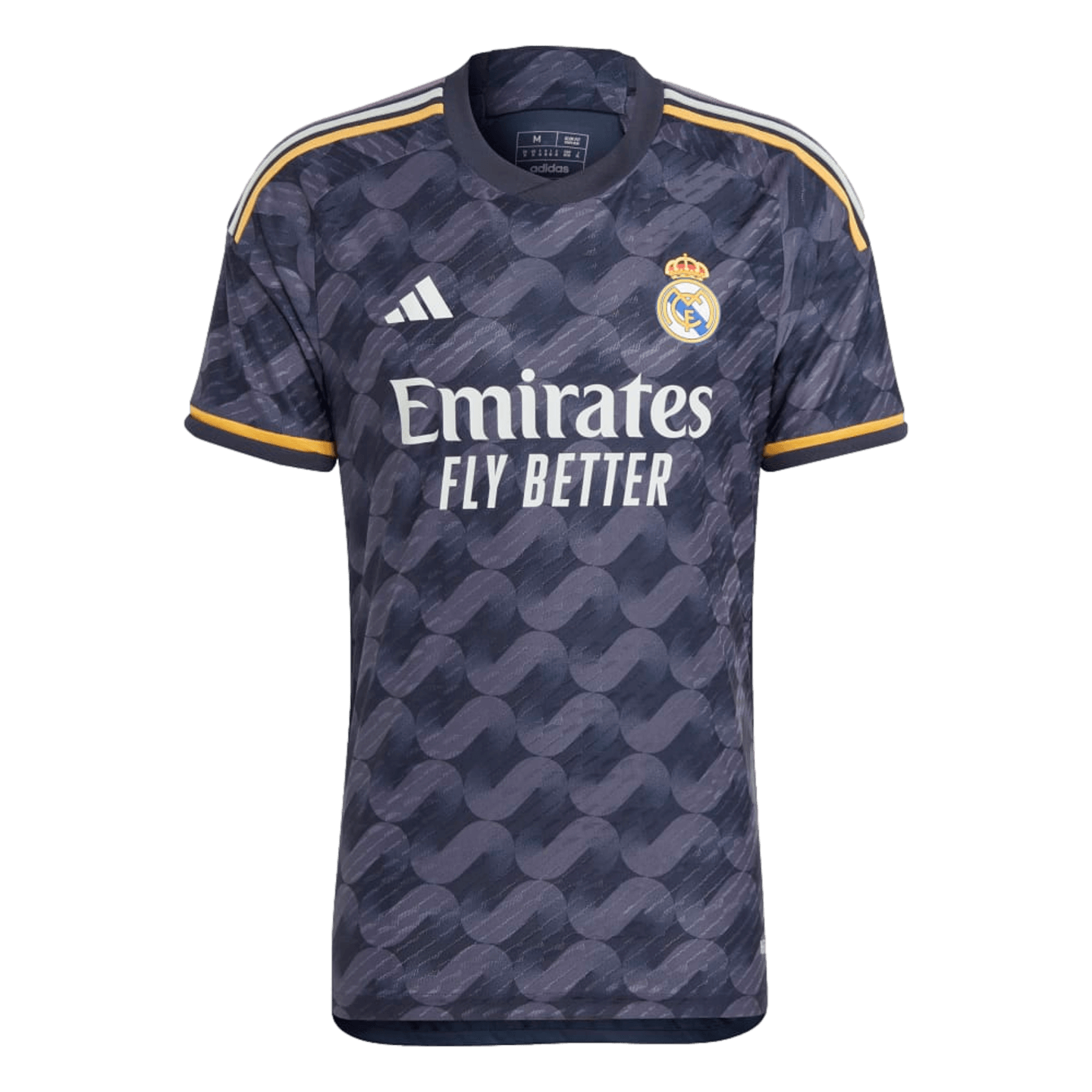 Camiseta de visitante auténtica del Real Madrid 23/24 de Adidas