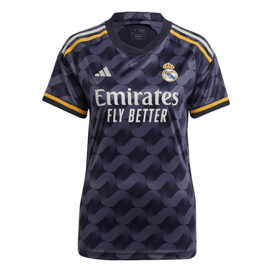 Camiseta de visitante Adidas Real Madrid 23/24 para mujer