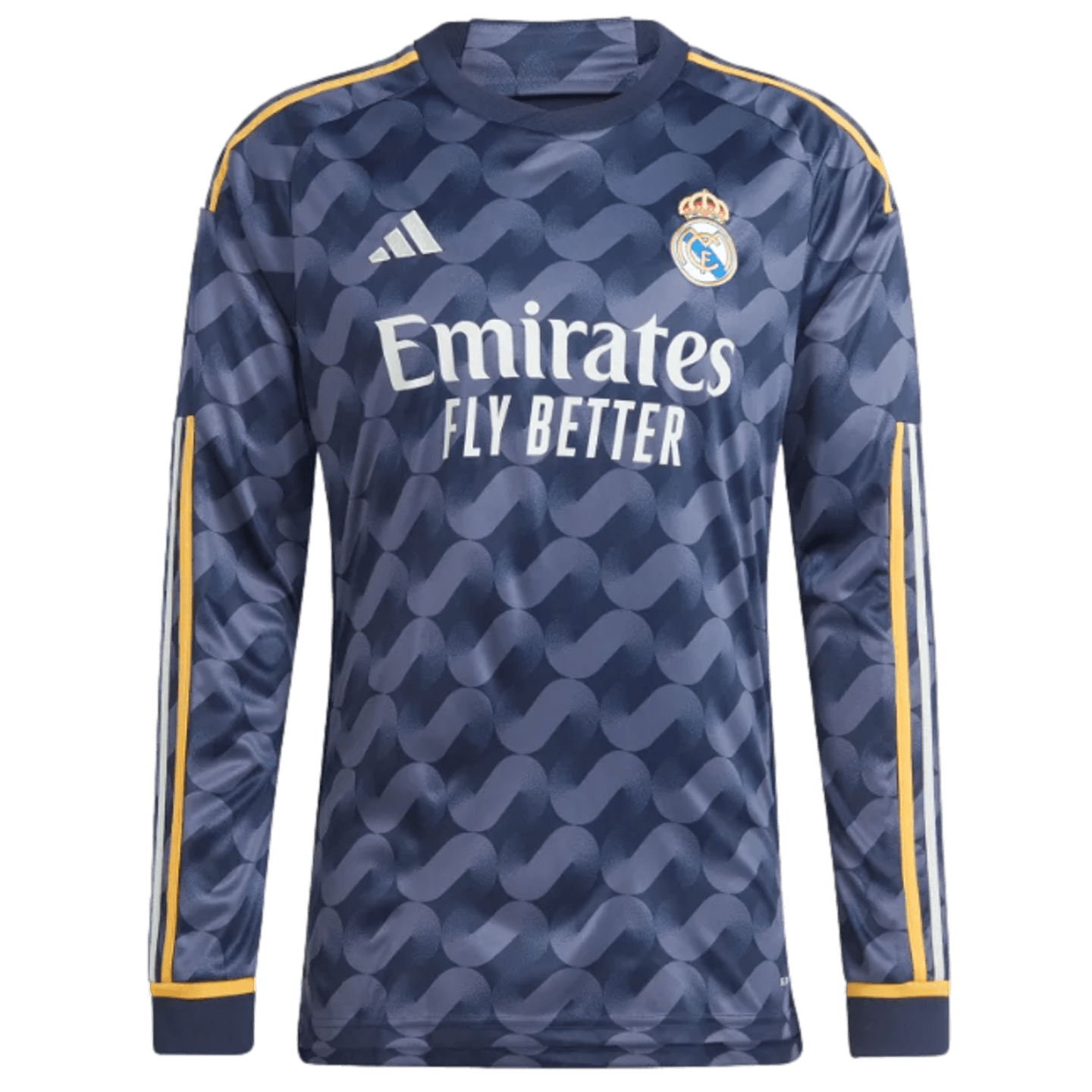 Adidas Real Madrid 23/24 Long Sleeve Away Jersey