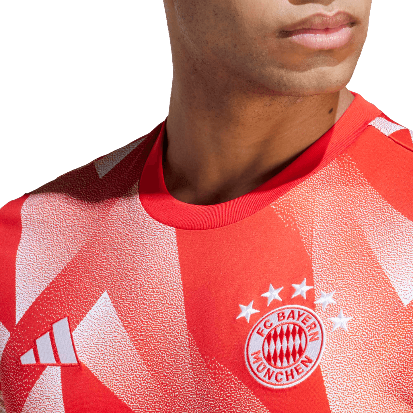 Camiseta prepartido del Bayern Munich de Adidas