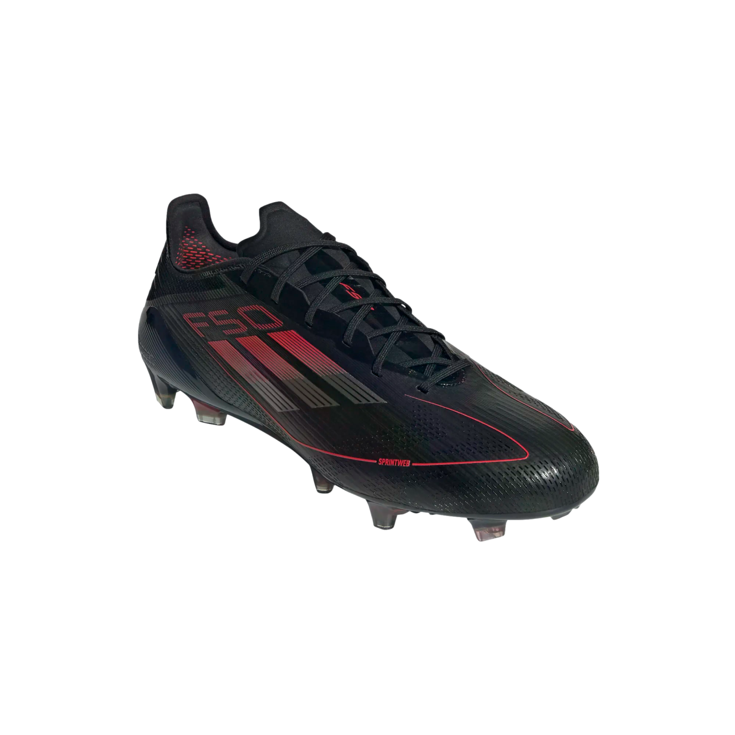 (ADID-IE1202) Botas de fútbol para terreno firme Adidas F50 Elite [CBLACK/IRONMT/LUCRED] (lanzamiento el 23/01/25)