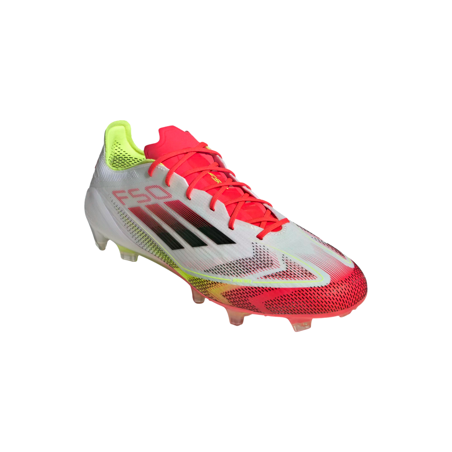 (ADID-IE1206) Botas de fútbol para terreno firme Adidas F50 Elite [FTWWHT/CBLACK/SYELLO] (lanzamiento el 16/01/25)