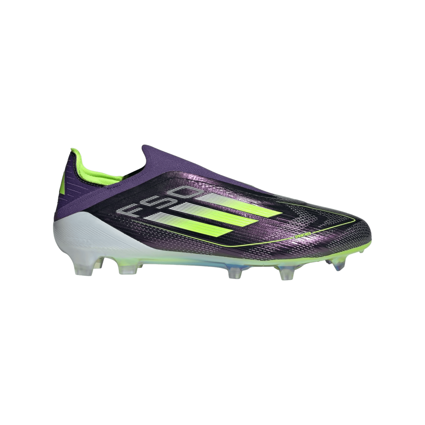 Botas de fútbol para terreno firme Adidas F50 Elite sin cordones Fast Reborn