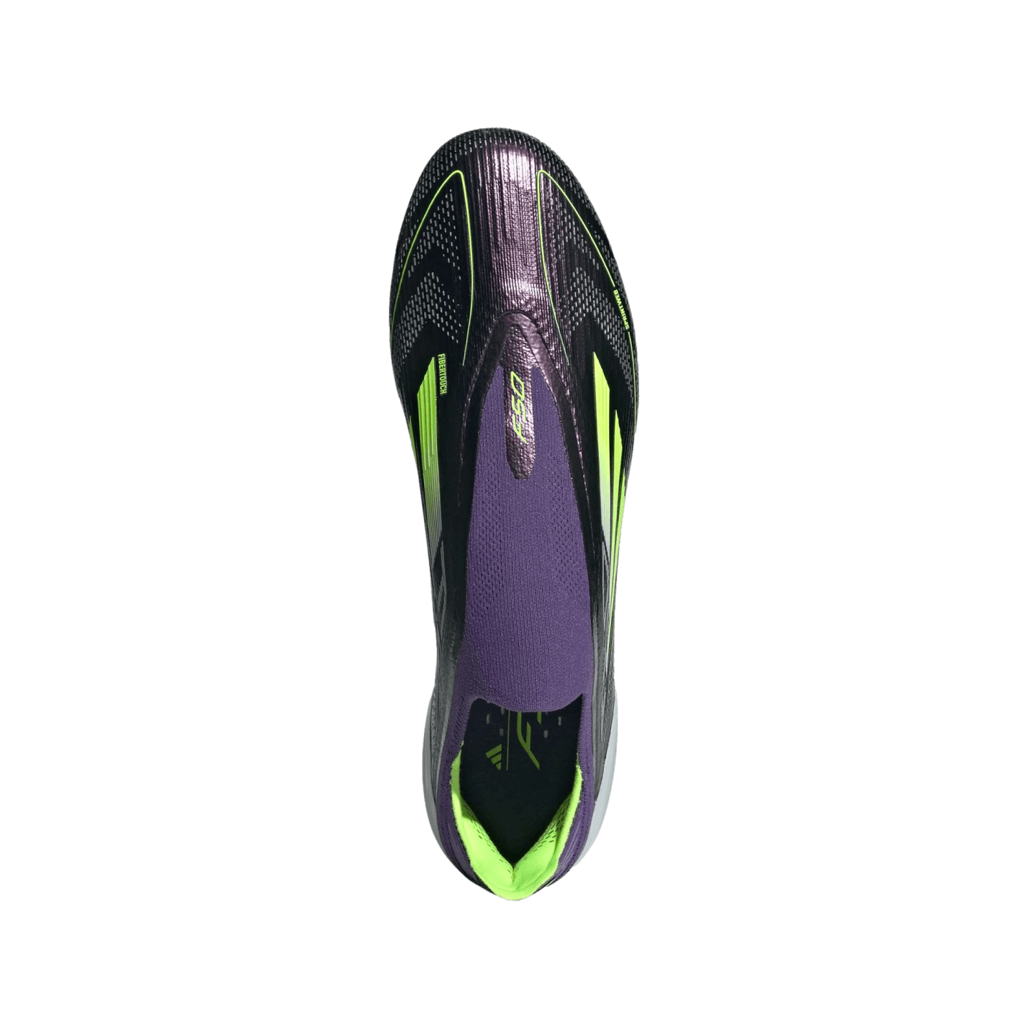 Botas de fútbol para terreno firme Adidas F50 Elite sin cordones Fast Reborn