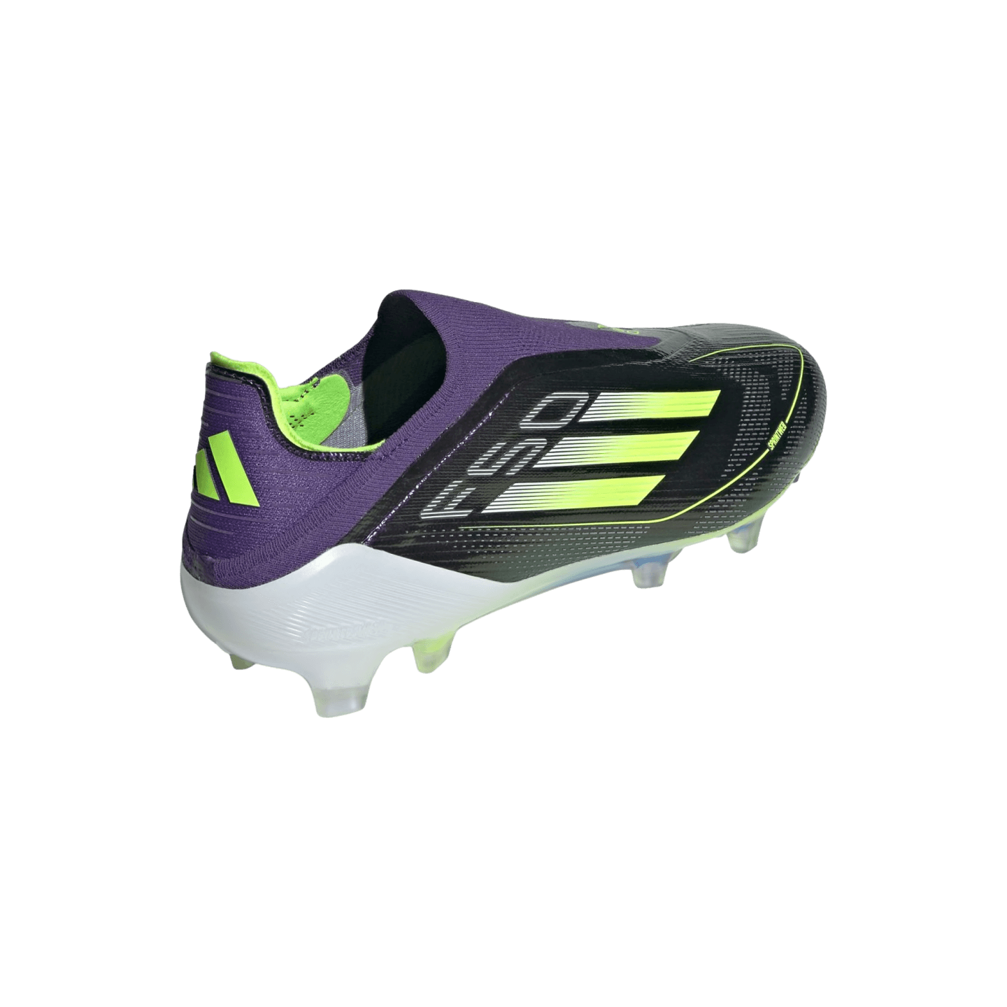 Botas de fútbol para terreno firme Adidas F50 Elite sin cordones Fast Reborn