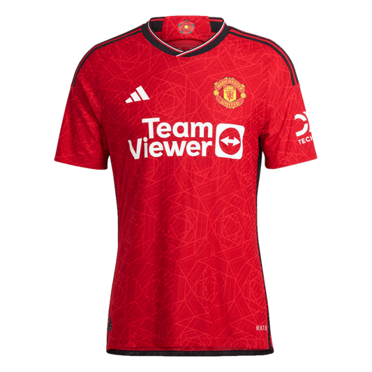 Camiseta local auténtica del Manchester United 23/24 de Adidas