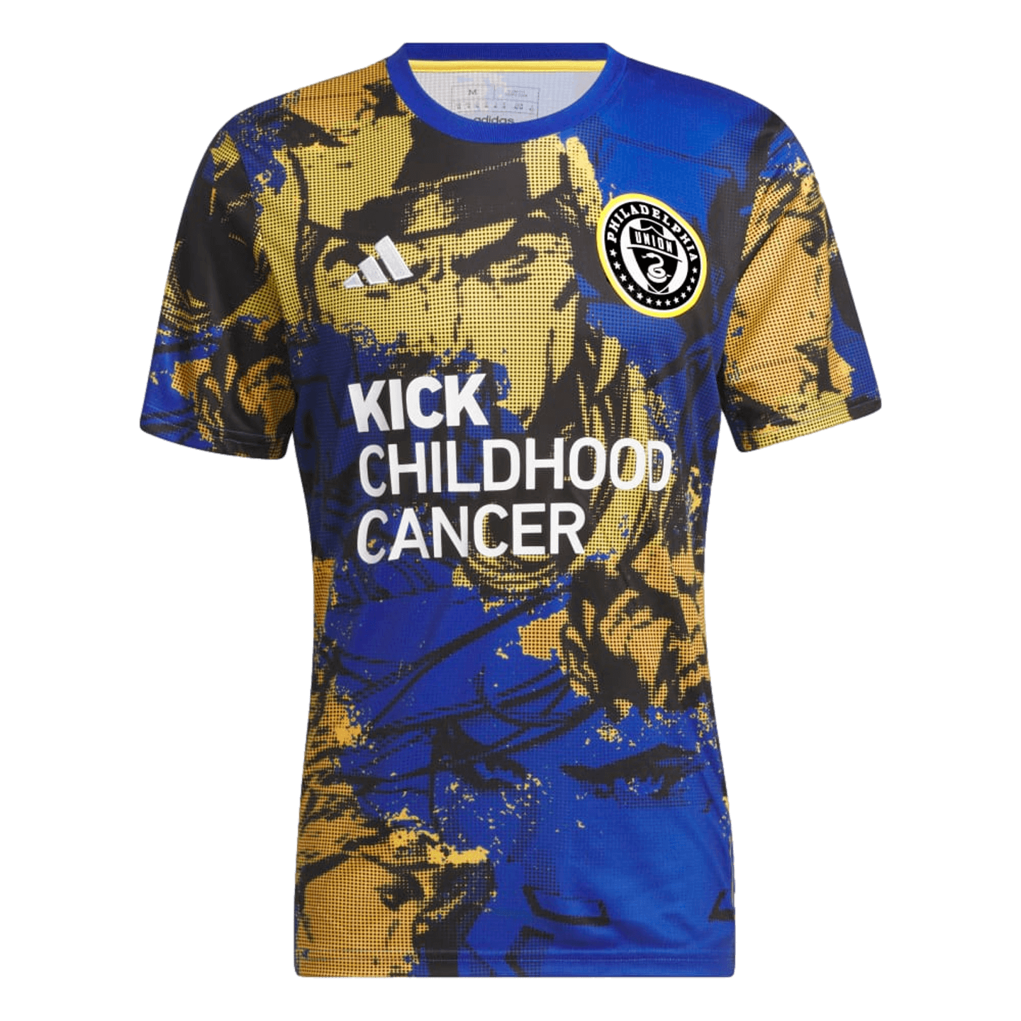 Adidas Philadelphia Union Kick Childhood Cancer Pre-Match Jersey