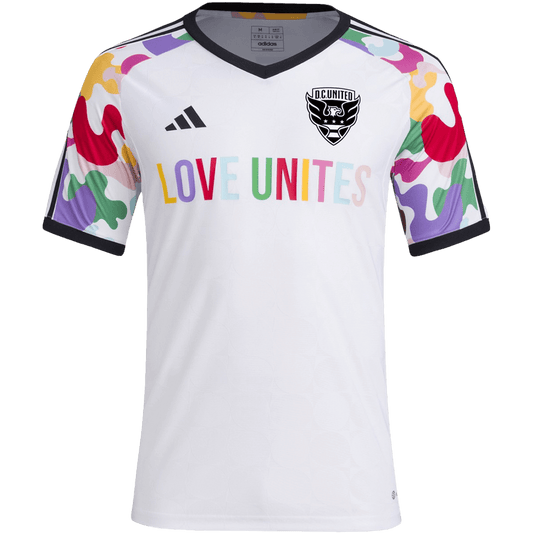 Adidas DC United 2023 MLS Pride Pre-Match Jersey