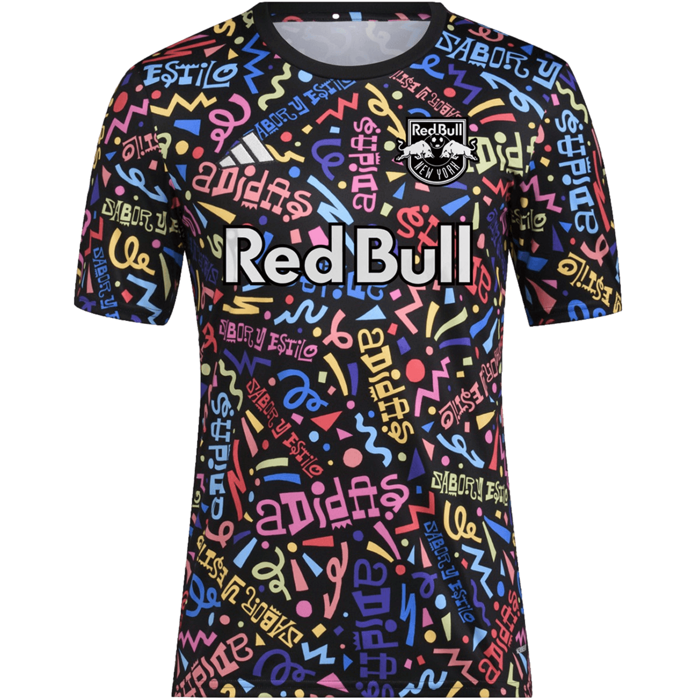 Camiseta previa al partido del Mes de la Herencia Hispana de los Red Bulls de Nueva York de Adidas