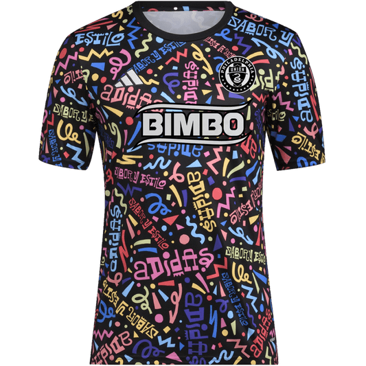 Camiseta prepartido del Mes de la Herencia Hispana de Adidas Philadelphia Union