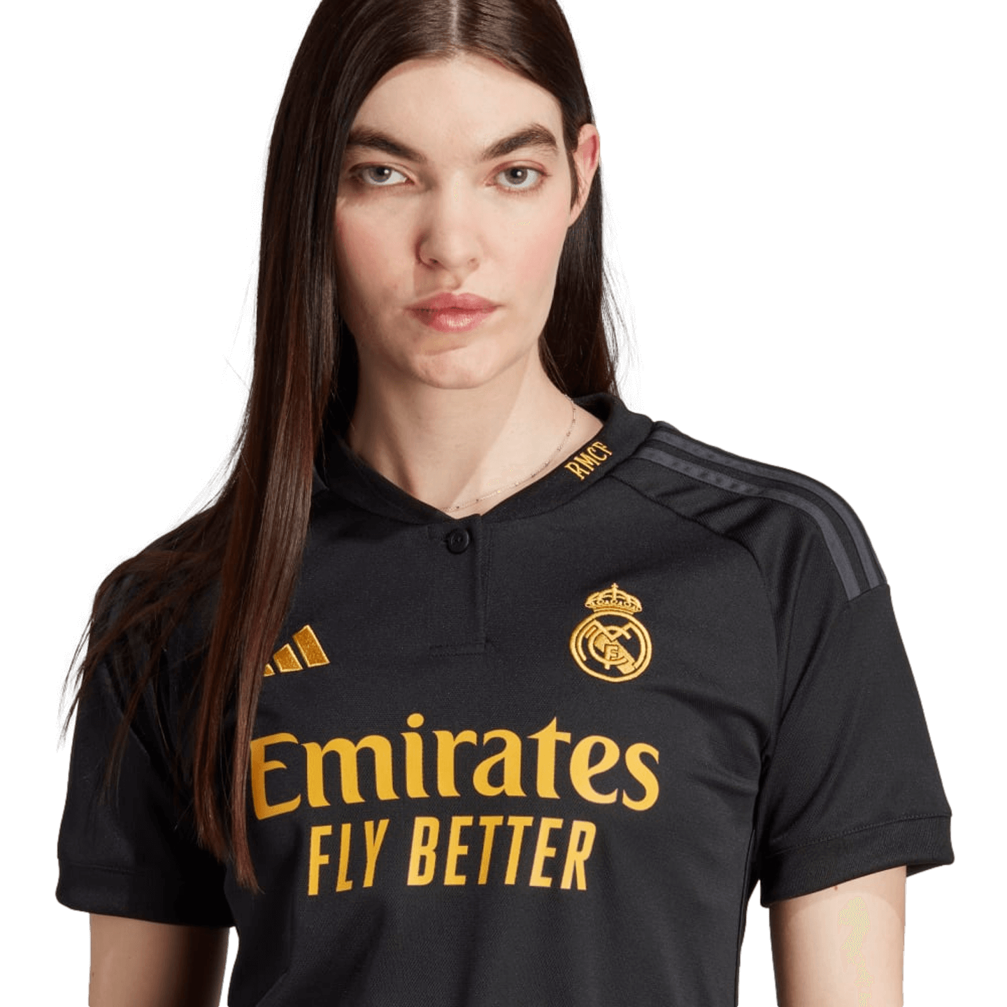 Camiseta adidas Real Madrid 23/24 tercera equipación para mujer