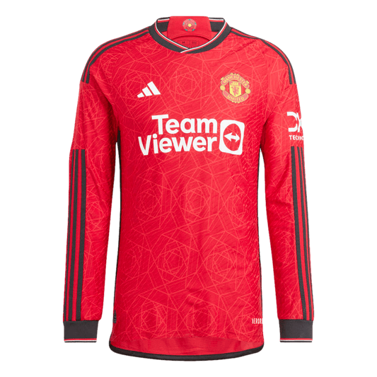 Camiseta local de manga larga Adidas Manchester United 23/24