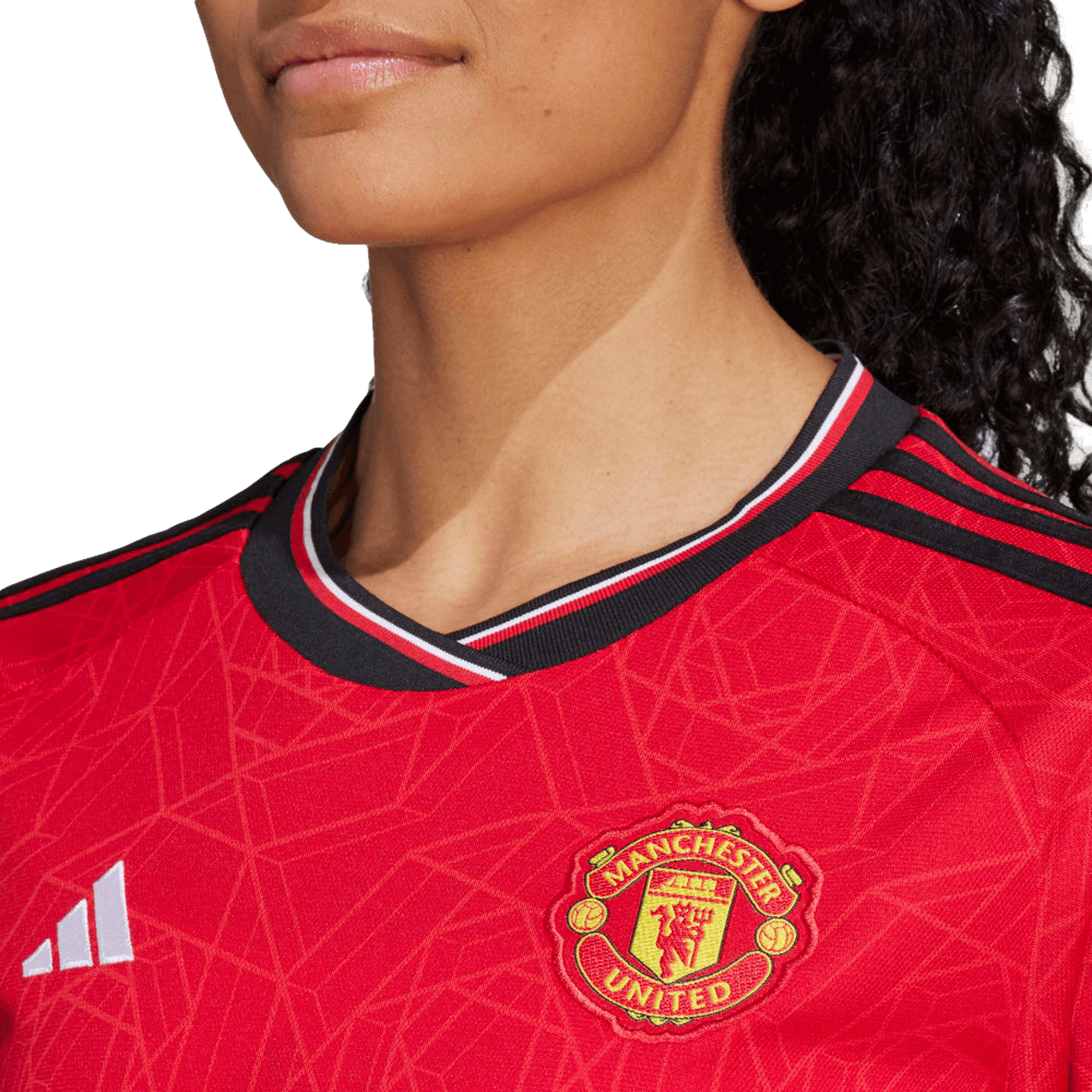 Camiseta local Adidas Manchester United 23/24 para mujer