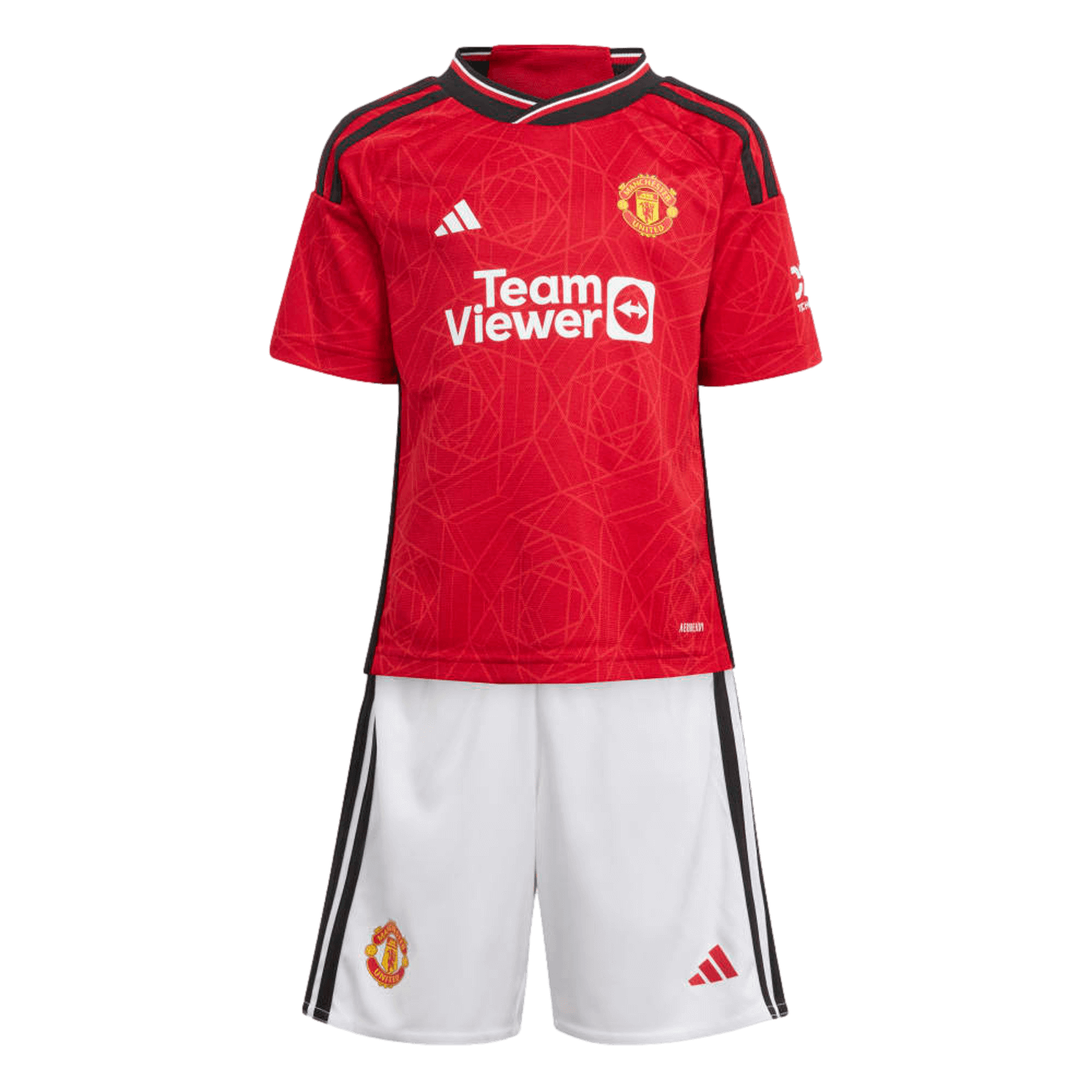 Adidas Manchester United 23/24 Little Kids Home Mini Kit IP1739