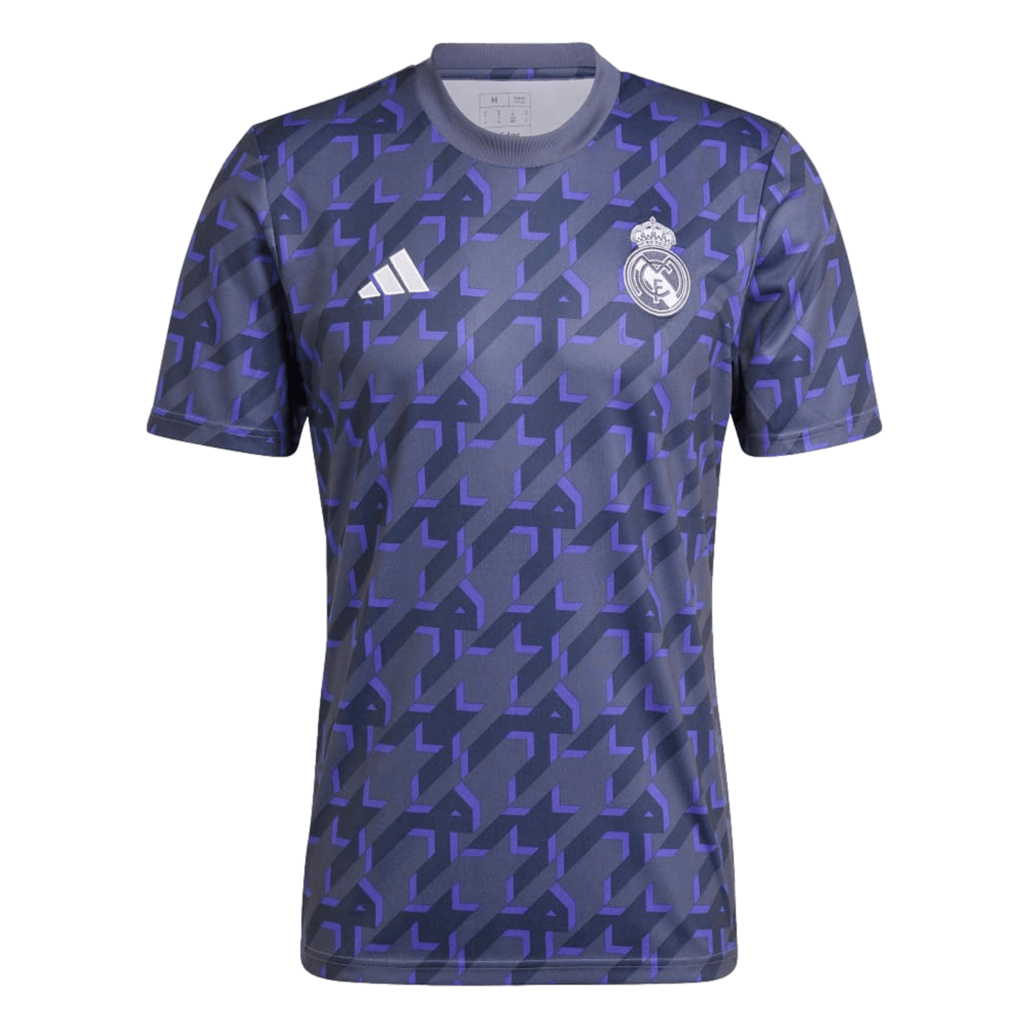 Camiseta adidas del Real Madrid para antes del partido