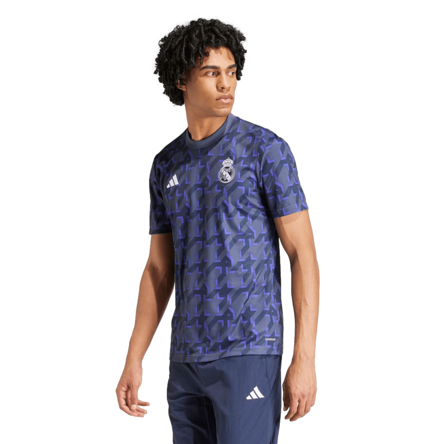 Camiseta adidas del Real Madrid para antes del partido