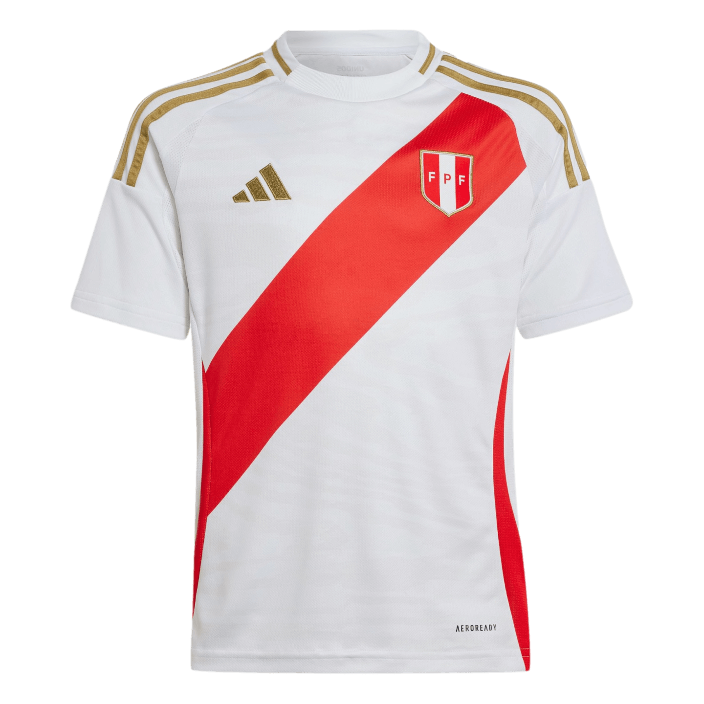 Adidas Peru 2024 Youth Home Jersey