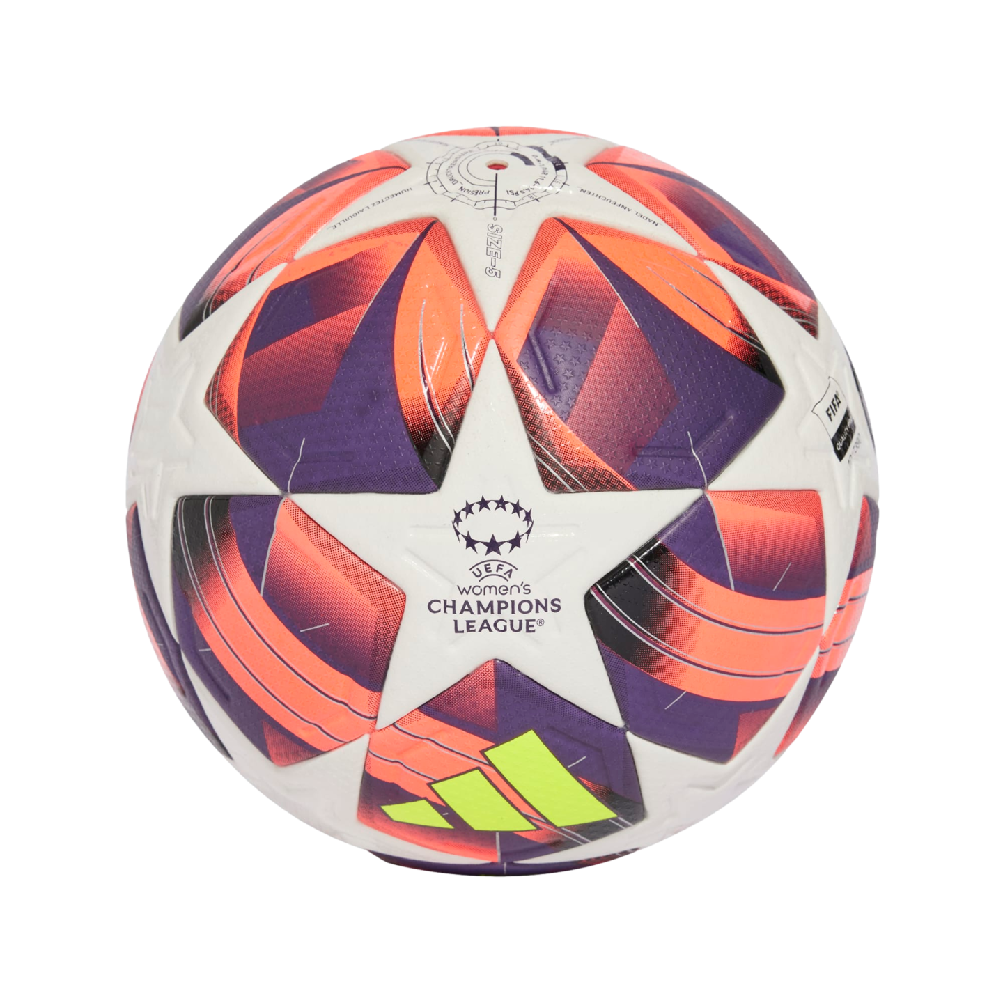 Balón de fútbol femenino Adidas UEFA Champions League Pro