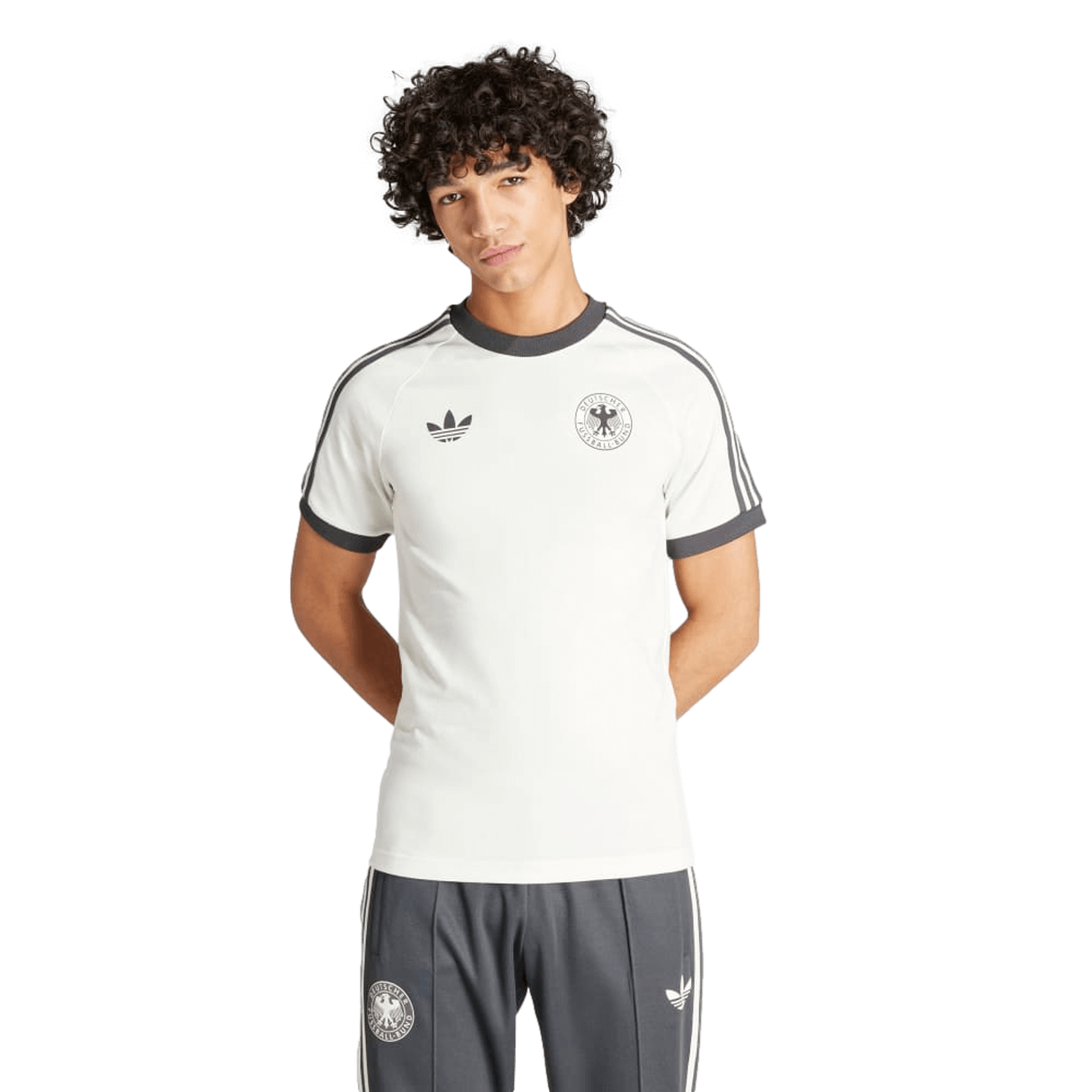 Adidas Germany OG 3 Stripe Tee Soccer IU2102 White – Stefans