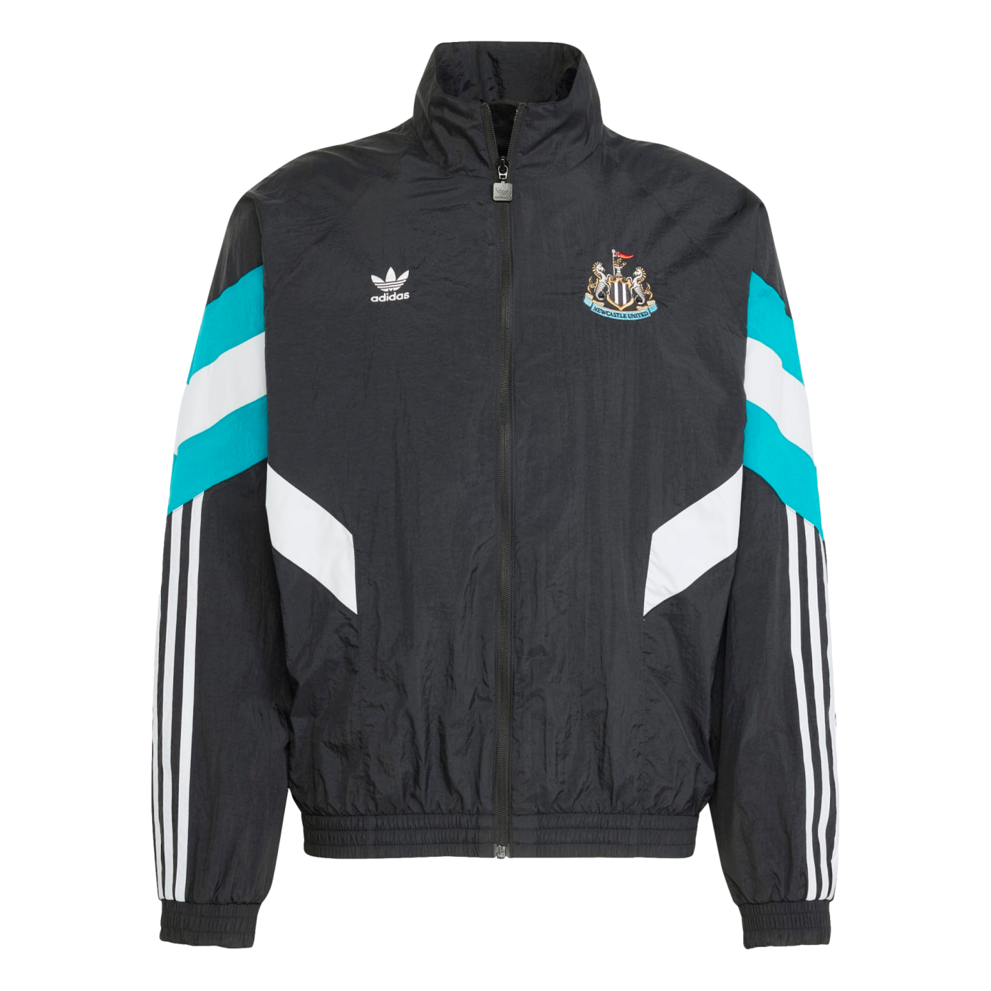 (ADID-IX5155) Chaqueta deportiva Adidas Newcastle United Originals [NEGRO] (lanzamiento el 1/10/24)