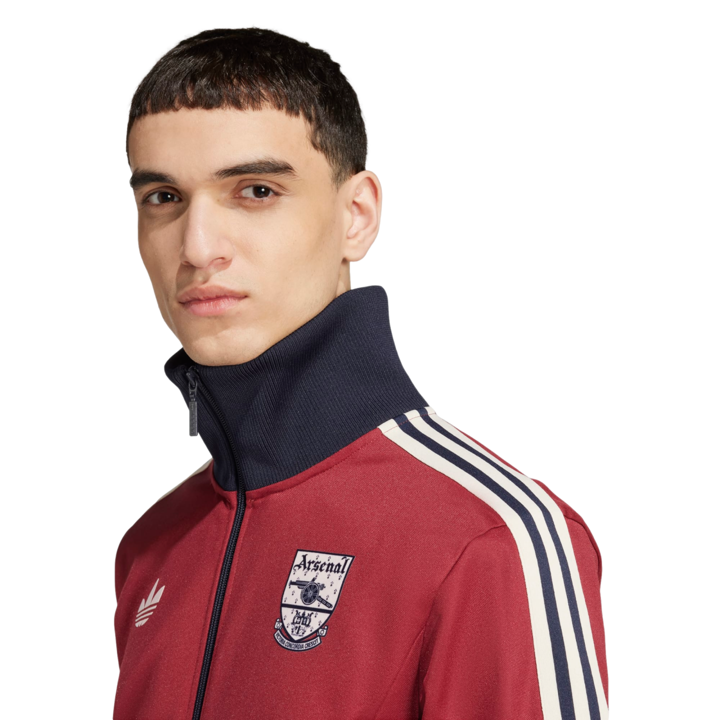 Chaqueta deportiva de futbol Adidas Arsenal Originals Beckenbauer IY0054 roja